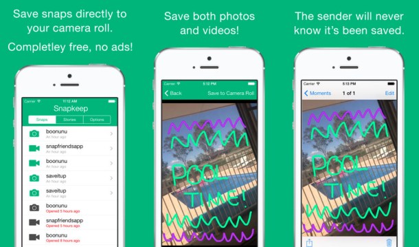 Snapkeep Saves Snapchat Photos and Videos