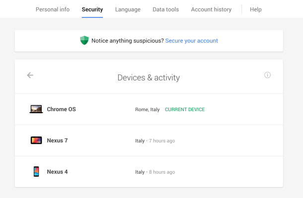 photo of Google’s latest security tool lets you easily deactivate any connected devices image