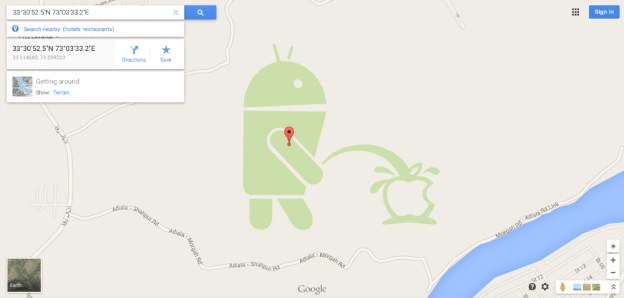 apple-vs-android-google-maps-easter-egg.
