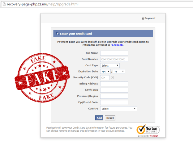 facebook-phishing-payment