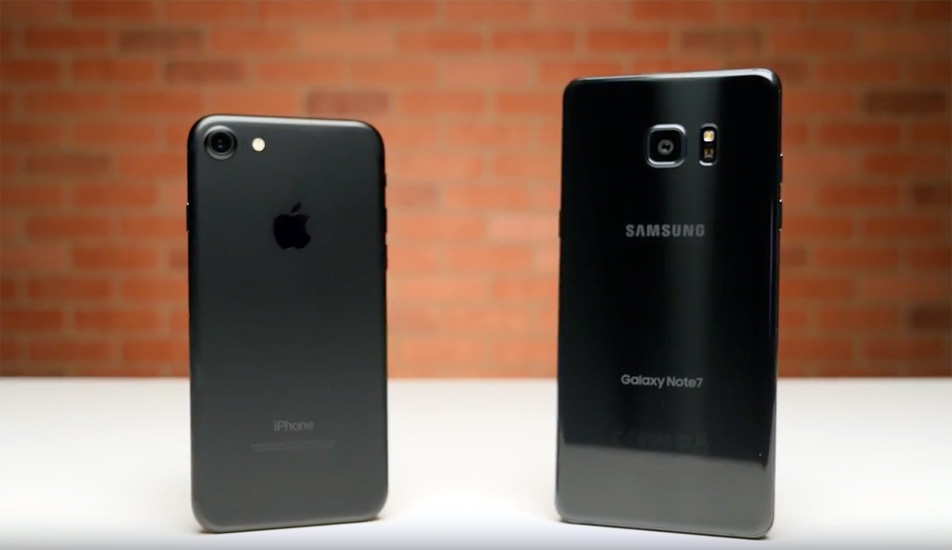 Galaxy S8 vs. iPhone 7: Benchmark