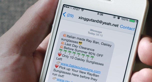 %name How to stop all of that annoying iMessage spam to Apple by Authcom, Nova Scotia\s Internet and Computing Solutions Provider in Kentville, Annapolis Valley