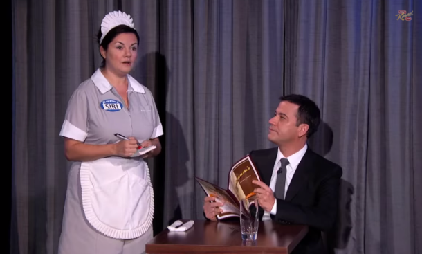 %name The funniest thing you’ll see today: Jimmy Kimmel and Siri the waitress by Authcom, Nova Scotia\s Internet and Computing Solutions Provider in Kentville, Annapolis Valley