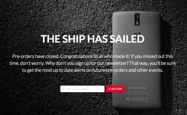 %name OnePlus can’t do anything right these days, completely flubs preorders for the One by Authcom, Nova Scotia\s Internet and Computing Solutions Provider in Kentville, Annapolis Valley
