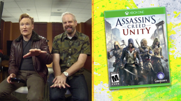 %name The funniest thing you’ll see today: Conan reviews ‘Assassin’s Creed Unity’ by Authcom, Nova Scotia\s Internet and Computing Solutions Provider in Kentville, Annapolis Valley