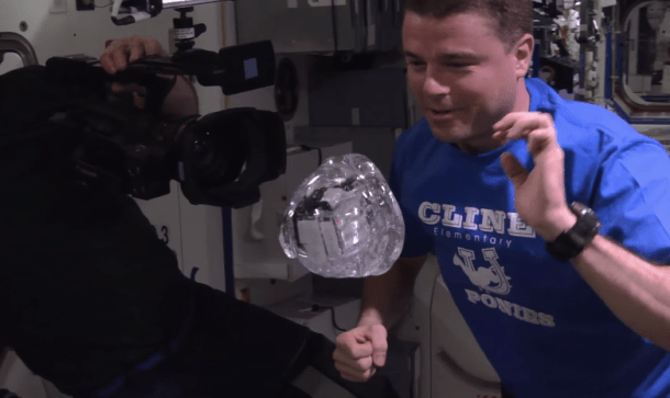 %name Amazing video shows NASA astronauts placing a GoPro inside a floating water bubble by Authcom, Nova Scotia\s Internet and Computing Solutions Provider in Kentville, Annapolis Valley