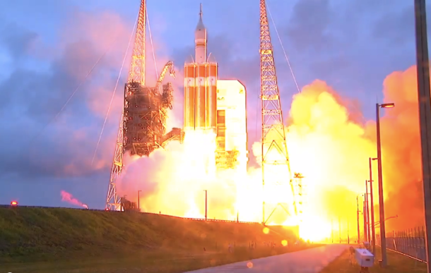 %name Watch this incredible footage of NASA’s Orion spacecraft launch by Authcom, Nova Scotia\s Internet and Computing Solutions Provider in Kentville, Annapolis Valley